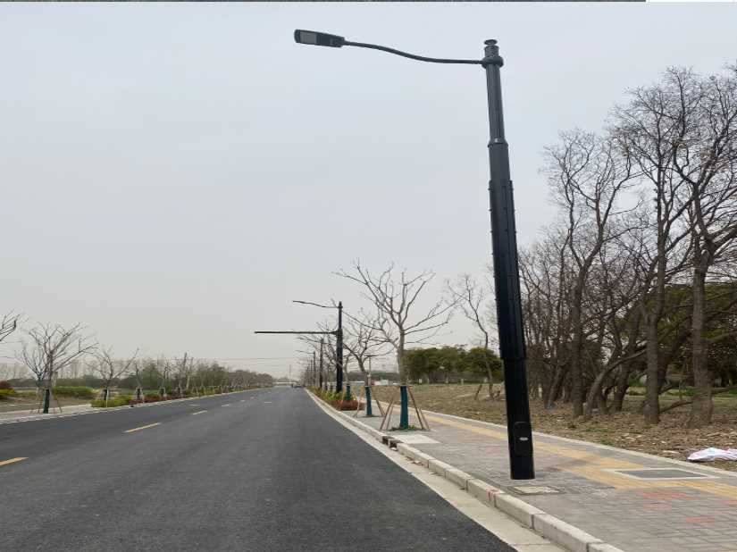 吴川市上海综合杆 太阳能路灯工程